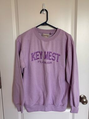 Comfortex Key West Florida Lavender Crewneck Sweatshirt